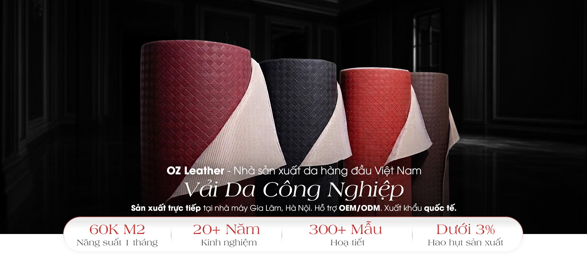 CÔNG TY CỔ PHẦN OZ LEATHER